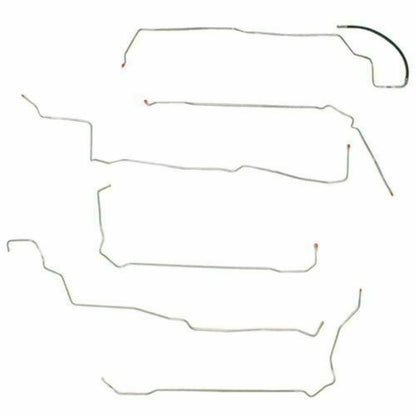1994-95 Ford Mustang GT Fuel Line Kit Stainless ZGL9404SS - Pre-Bent Fuel Lines Car Part People
