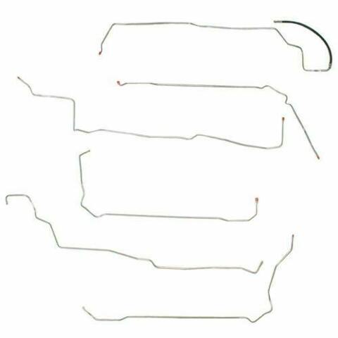 1994-95 Ford Mustang GT Fuel Line Kit Stainless  ZGL9404SS