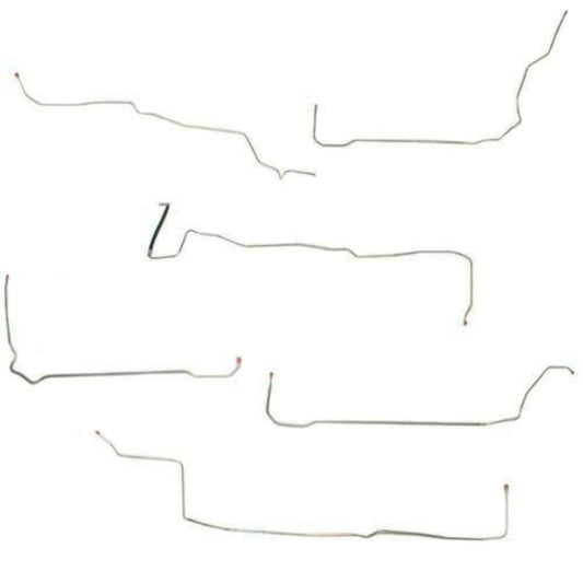 1996-98 Ford Mustang GT Fuel Line Kit Steel ZGL9604OM - Pre-Bent Fuel Lines Car Part People