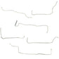 1996-98 Ford Mustang GT Fuel Line Kit Stainless ZGL9604SS