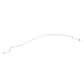 1967-70 Ford Mustang Intermediate Brake Line Disc Brakes Stainless - ZIN6721SS