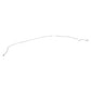 1968-69 Ford Mustang Intermediate Brake Line Disc Brakes Steel - ZIN6801OM