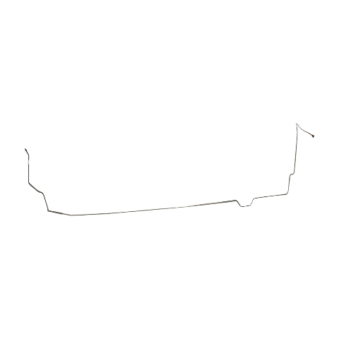 1972 - 1973 Ford Mustang Intermediate Brake Line - ZIN7202SS