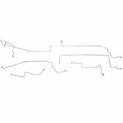 1999-04 Ford Mustang GT 4.6L V8 Intermediate Brake Line Steel - ZIN9903OM