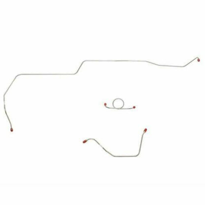 1964-65 Ford Mustang Front Brake Line w/ Standard Drum Brakes 3 Piece -ZKT6401OM - Front Lines Car Part People