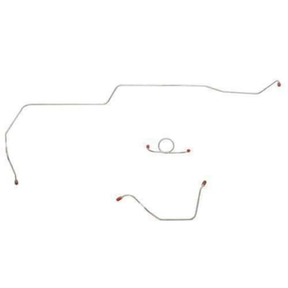 For Ford Mustang 1964-65 Front Brake Line Kit 3pcs Standard Brake-ZKT6401SS-CPP - Front Lines Car Part People