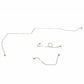1964-65 Ford Mustang Front Brake Line w/ Power Drum Brakes 3 Piece - ZKT6402OM