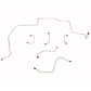Front Brake Line Kit for 1967-70 Ford Mustang w/ Power Disc Brake Conversion ZKT6712OM