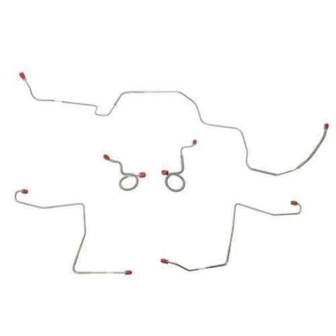 For Mercury Cougar 1970 Front Brake Line Kit 5pcs Standard Brakes-ZKT7001SS-CPP