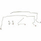 1987-1993 Ford Mustang Front Brake Line Kit Steel ZKT8701OM