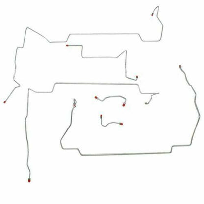 1999-04 Ford Mustang GT Front Brake Line Kit w/ Traction Control - ZKT9901OM - Front Lines Car Part People