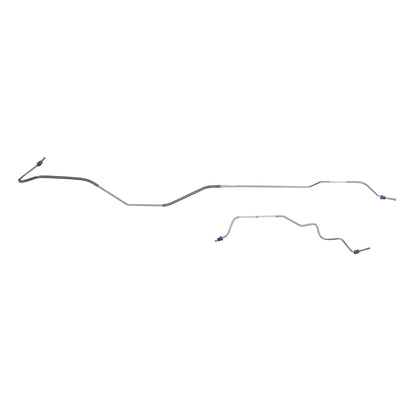 1970 Ford Mustang Rear Axle Lines with 8 Inch Rear Axle 2 Piece - ZRA7002SS - Rear Lines Car Part People