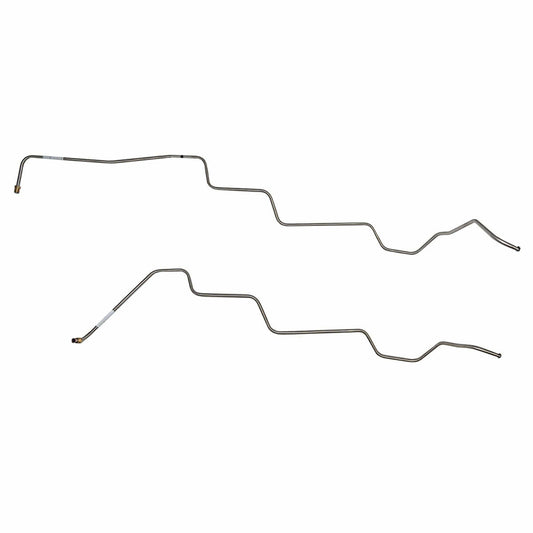 1964-65 Ford Falcon Transmission Cooler Lines 8cyl w/ C4 w/o Fittings ZTC6402SS - Transmission Lines Car Part People