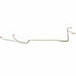 1967-70 Ford Mustang Transmission Cooler Lines 8 Cylinder C4 2 Piece - ZTC6702OM