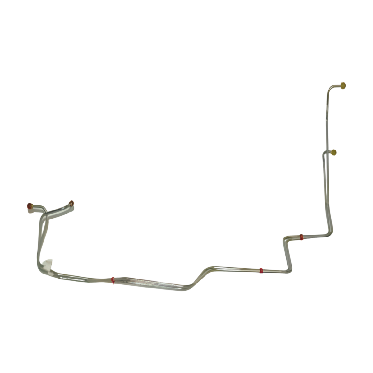 1971-73 Ford Mustang Transmission Cooler Lines w/ 8cyl C4 2 Piece Set -ZTC7101OM - Transmission Lines Car Part People