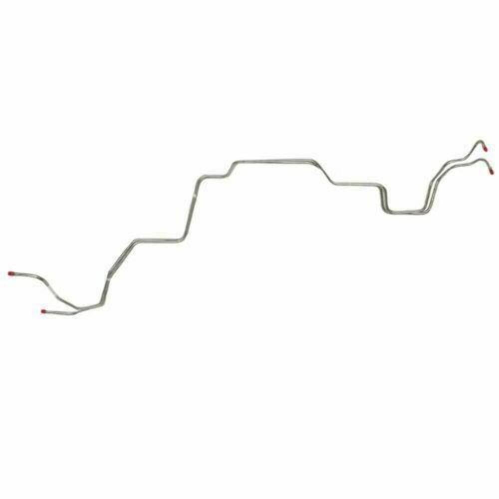 Transmission Cooler Lines For 86-93 Ford Mustang AOD Stainless ZTC8301SS - Transmission Lines Car Part People